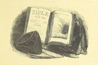 An illustration from The Vicar of Wakefield ... And a prefatory memoir by G. Moir Bussey ... Embellished with ... two hundred engravings on wood, etc (1845)