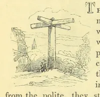An illustration from The Vicar of Wakefield ... And a prefatory memoir by G. Moir Bussey ... Embellished with ... two hundred engravings on wood, etc (1845)