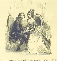 An illustration from The Vicar of Wakefield ... And a prefatory memoir by G. Moir Bussey ... Embellished with ... two hundred engravings on wood, etc (1845)