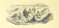 An illustration from The Vicar of Wakefield ... And a prefatory memoir by G. Moir Bussey ... Embellished with ... two hundred engravings on wood, etc (1845)