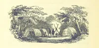 An illustration from The Vicar of Wakefield ... And a prefatory memoir by G. Moir Bussey ... Embellished with ... two hundred engravings on wood, etc (1845)