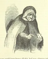An illustration from The Vicar of Wakefield ... And a prefatory memoir by G. Moir Bussey ... Embellished with ... two hundred engravings on wood, etc (1845)