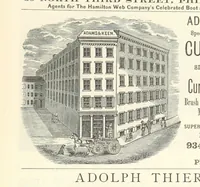 An illustration from 1776 American Enterprise. 1876. Burley's United States Centennial Gazetteer and Guide 1876 ... C. H. Kidder, editor, etc (1876)