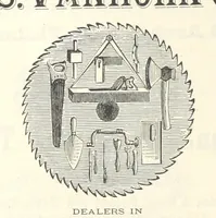 An illustration from 1776 American Enterprise. 1876. Burley's United States Centennial Gazetteer and Guide 1876 ... C. H. Kidder, editor, etc (1876)