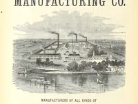An illustration from 1776 American Enterprise. 1876. Burley's United States Centennial Gazetteer and Guide 1876 ... C. H. Kidder, editor, etc (1876)