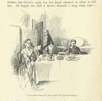 An illustration from Tom Cringle's log...Illustrated by J.A. Symington, etc (1895)