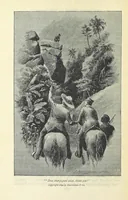 An illustration from Tom Cringle's log...Illustrated by J.A. Symington, etc (1895)
