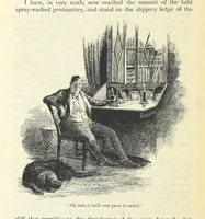An illustration from Tom Cringle's log...Illustrated by J.A. Symington, etc (1895)