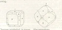 An illustration from A System of Mineralogy, comprising the most recent discoveries ... Third edition, rewritten, rearranged and enlarged (1850)