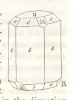 An illustration from A System of Mineralogy, comprising the most recent discoveries ... Third edition, rewritten, rearranged and enlarged (1850)
