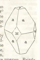 An illustration from A System of Mineralogy, comprising the most recent discoveries ... Third edition, rewritten, rearranged and enlarged (1850)