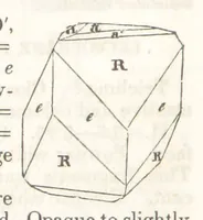 An illustration from A System of Mineralogy, comprising the most recent discoveries ... Third edition, rewritten, rearranged and enlarged (1850)