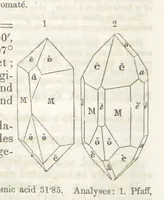 An illustration from A System of Mineralogy, comprising the most recent discoveries ... Third edition, rewritten, rearranged and enlarged (1850)