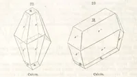 An illustration from A System of Mineralogy, comprising the most recent discoveries ... Third edition, rewritten, rearranged and enlarged (1850)