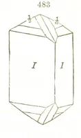 An illustration from A System of Mineralogy, comprising the most recent discoveries ... Fourth edition, rewritten, rearranged, and enlarged (1854)