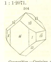 An illustration from A System of Mineralogy, comprising the most recent discoveries ... Fourth edition, rewritten, rearranged, and enlarged (1854)