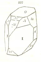 An illustration from A System of Mineralogy, comprising the most recent discoveries ... Fourth edition, rewritten, rearranged, and enlarged (1854)