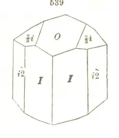 An illustration from A System of Mineralogy, comprising the most recent discoveries ... Fourth edition, rewritten, rearranged, and enlarged (1854)