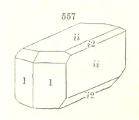 An illustration from A System of Mineralogy, comprising the most recent discoveries ... Fourth edition, rewritten, rearranged, and enlarged (1854)