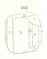 An illustration from A System of Mineralogy, comprising the most recent discoveries ... Fourth edition, rewritten, rearranged, and enlarged (1854)