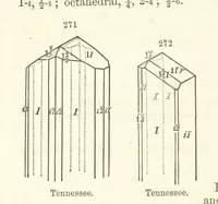 An illustration from A System of Mineralogy. Descriptive Mineralogy ... By J. D. Dana ... aided by George Jarvis Brush ... Fifth edition. Rewritten and enlarged, etc (1868)