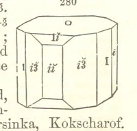 An illustration from A System of Mineralogy. Descriptive Mineralogy ... By J. D. Dana ... aided by George Jarvis Brush ... Fifth edition. Rewritten and enlarged, etc (1868)
