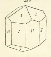 An illustration from A System of Mineralogy. Descriptive Mineralogy ... By J. D. Dana ... aided by George Jarvis Brush ... Fifth edition. Rewritten and enlarged, etc (1868)