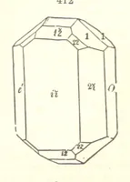 An illustration from A System of Mineralogy. Descriptive Mineralogy ... By J. D. Dana ... aided by George Jarvis Brush ... Fifth edition. Rewritten and enlarged, etc (1868)