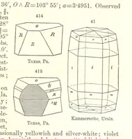 Picture 155 of 240 from A System of Mineralogy. Descriptive Mineralogy ... By J. D. Dana ... aided by George Jarvis Brush ... Fifth edition. Rewritten and enlarged, etc (1868), leaf 551