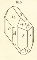 An illustration from A System of Mineralogy. Descriptive Mineralogy ... By J. D. Dana ... aided by George Jarvis Brush ... Fifth edition. Rewritten and enlarged, etc (1868)