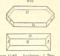 An illustration from A System of Mineralogy. Descriptive Mineralogy ... By J. D. Dana ... aided by George Jarvis Brush ... Fifth edition. Rewritten and enlarged, etc (1868)
