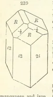 An illustration from A System of Mineralogy ... Fifth edition, rewritten and enlarged ... With three appendixes and corrections. (Appendix I., 1868-1872, by G. J. Brush. Appendix II., 1872-1875, and Appendix III., 1875-1882, by E. S. Dana.) (1883)
