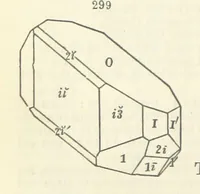 An illustration from A System of Mineralogy ... Fifth edition, rewritten and enlarged ... With three appendixes and corrections. (Appendix I., 1868-1872, by G. J. Brush. Appendix II., 1872-1875, and Appendix III., 1875-1882, by E. S. Dana.) (1883)