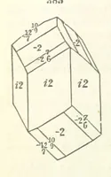 An illustration from A System of Mineralogy ... Fifth edition, rewritten and enlarged ... With three appendixes and corrections. (Appendix I., 1868-1872, by G. J. Brush. Appendix II., 1872-1875, and Appendix III., 1875-1882, by E. S. Dana.) (1883)