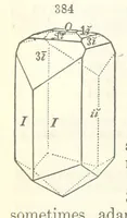 An illustration from A System of Mineralogy ... Fifth edition, rewritten and enlarged ... With three appendixes and corrections. (Appendix I., 1868-1872, by G. J. Brush. Appendix II., 1872-1875, and Appendix III., 1875-1882, by E. S. Dana.) (1883)