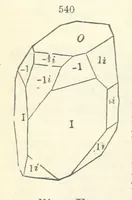 An illustration from A System of Mineralogy ... Fifth edition, rewritten and enlarged ... With three appendixes and corrections. (Appendix I., 1868-1872, by G. J. Brush. Appendix II., 1872-1875, and Appendix III., 1875-1882, by E. S. Dana.) (1883)