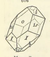 An illustration from A System of Mineralogy ... Fifth edition, rewritten and enlarged ... With three appendixes and corrections. (Appendix I., 1868-1872, by G. J. Brush. Appendix II., 1872-1875, and Appendix III., 1875-1882, by E. S. Dana.) (1883)