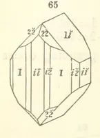 An illustration from A System of Mineralogy ... Fifth edition, rewritten and enlarged ... With three appendixes and corrections. (Appendix I., 1868-1872, by G. J. Brush. Appendix II., 1872-1875, and Appendix III., 1875-1882, by E. S. Dana.) (1883)