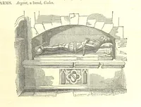 An illustration from The History and Gazetteer of the County of Derby: drawn up from actual observation, and the best authorities; containing a variety of geological, mineralogical, commercial and statistical information. Illustrated by a map of the county, and numerous copper-plate and wood engravings by the first artists. The materials collected by the publisher, S. Glover. Edited by Thomas Noble (1831)