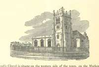 An illustration from The History and Gazetteer of the County of Derby: drawn up from actual observation, and the best authorities; containing a variety of geological, mineralogical, commercial and statistical information. Illustrated by a map of the county, and numerous copper-plate and wood engravings by the first artists. The materials collected by the publisher, S. Glover. Edited by Thomas Noble (1831)