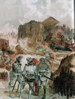 An illustration from Charleville-Mezieres Siege de 1521 Gustave Toudouz 1909 (1909)