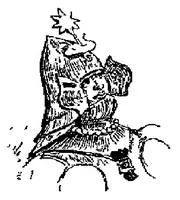 An illustration from Contes pour les bibliophiles (1895)