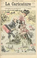 An illustration from L'épidémie de colonisation (1885)