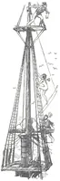 An illustration from Albert Robida - Voyages très extraordinaires de Saturnin Farandoul, 1879 page 026 (1879)