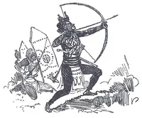 An illustration from Albert Robida - Voyages très extraordinaires de Saturnin Farandoul, 1879 page 054 (1879)