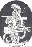 An illustration from Albert Robida - Voyages très extraordinaires de Saturnin Farandoul, 1879 page 005 (1879)