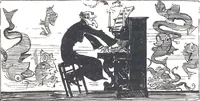 An illustration from Albert Robida - Voyages très extraordinaires de Saturnin Farandoul, 1879 page 082 (1879)