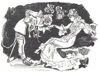 An illustration from Albert Robida - Voyages très extraordinaires de Saturnin Farandoul, 1879 page 146 (1879)
