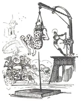 An illustration from Albert Robida - Voyages très extraordinaires de Saturnin Farandoul, 1879 page 782 (1879)