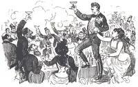 An illustration from Albert Robida - Voyages très extraordinaires de Saturnin Farandoul, 1879 page 502 (1879)